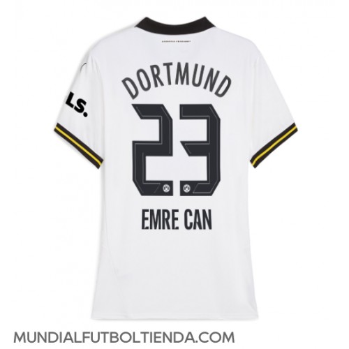 Camiseta Borussia Dortmund Emre Can #23 Tercera Equipación Replica 2024-25 para mujer mangas cortas